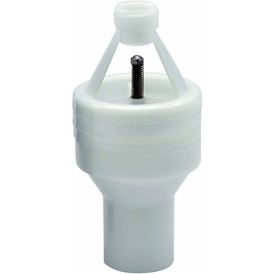 Hiflo 15mm x 32mm Odour Seal Dry Trap Tundish HHW100C - White - Hotun