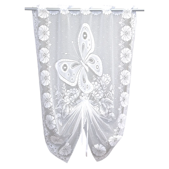 Ceja Slot Top Semi Sheer Single Curtain