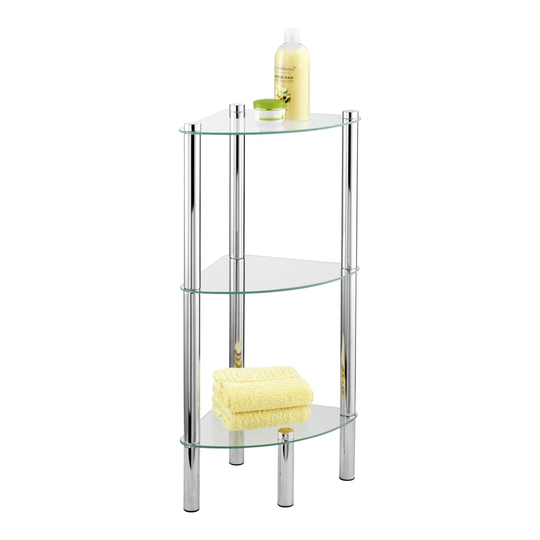Yago 30cm x 74cm Bathroom Shelf