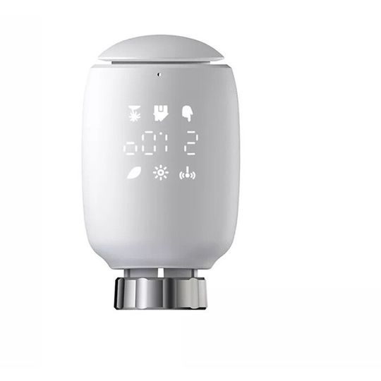 TUYA Zigbee TRV Intelligent Radiator Valve Thermostat Mobile Phone APP Control Remote Control Programmable Smart Temperature Controller