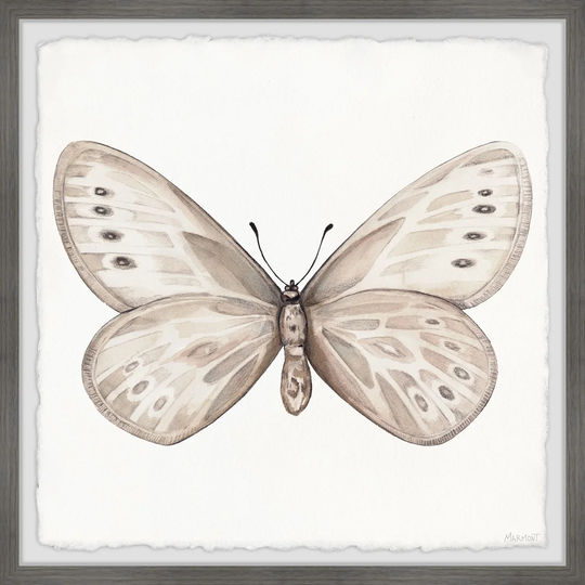 White Streaks - Picture Frame Painting