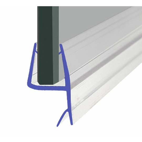 Shower Seal for Screens, Doors or Panels | Fits 4, 5 or 6mm Glass | Seals 11mm Gaps | SEAL068 (140cm) - Clear