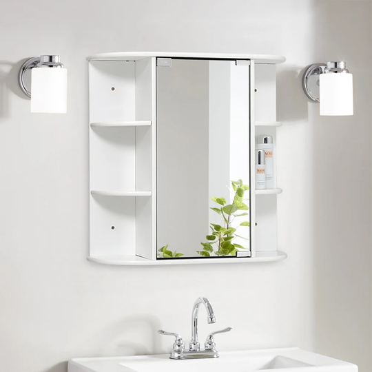 Arvy 59cm x 58cm Surface Mount Mirror Cabinet