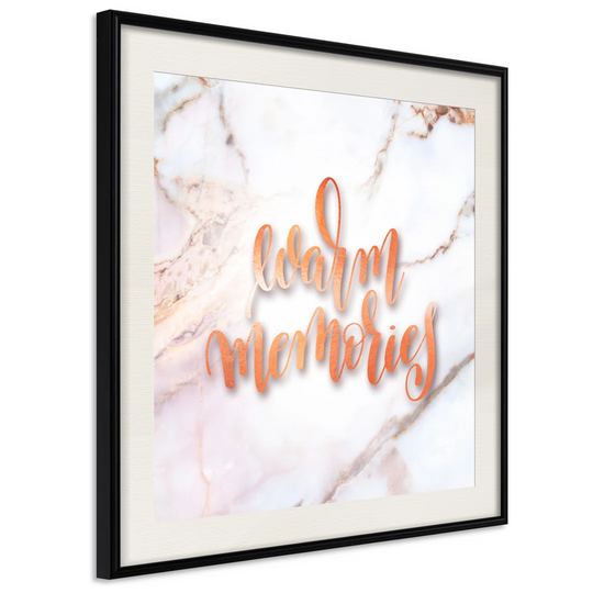 Memories - Picture Frame Typography Print on Paper