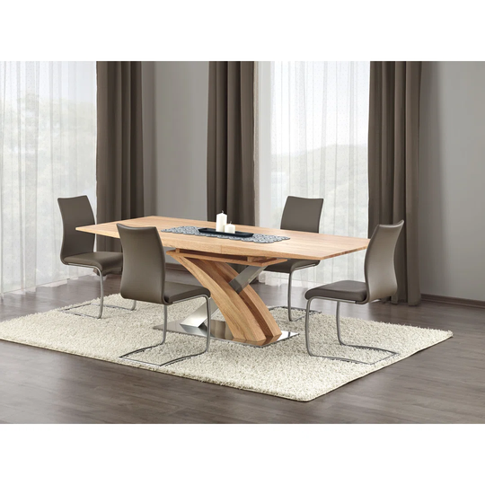 SANDOR Extending Table, Sonoma Oak (3P = 1Pc)
