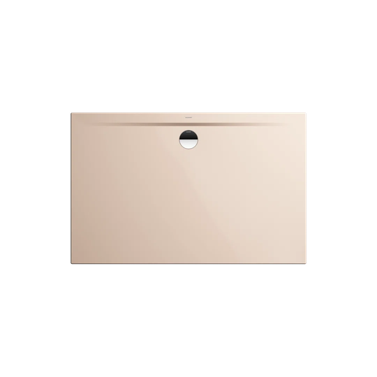 Superplan Zero 800 x 700 mm Steel Enamel Shower Tray - Bahama Beige