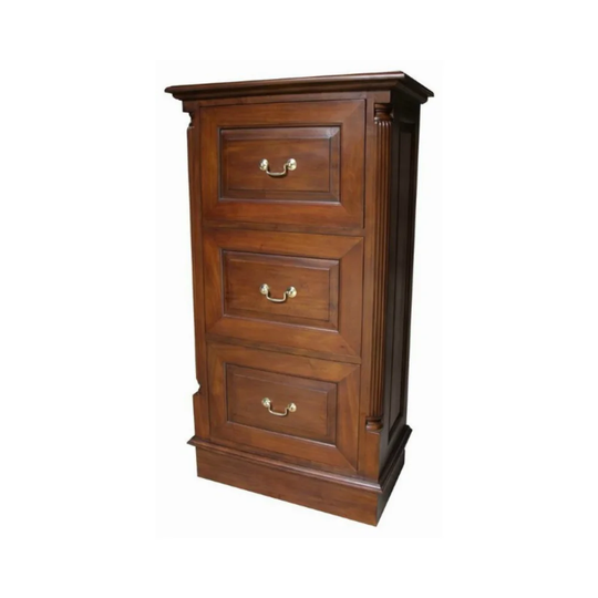 Lloyd 3-Drawer Mobile Vertical Filing Cabinet