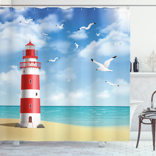 Blaikley 13 Piece Polyester Shower Curtain Set