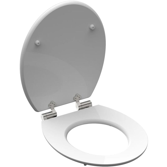 High Gloss Toilet Seat with Soft-Close poolside mdf schütte - Multicolour