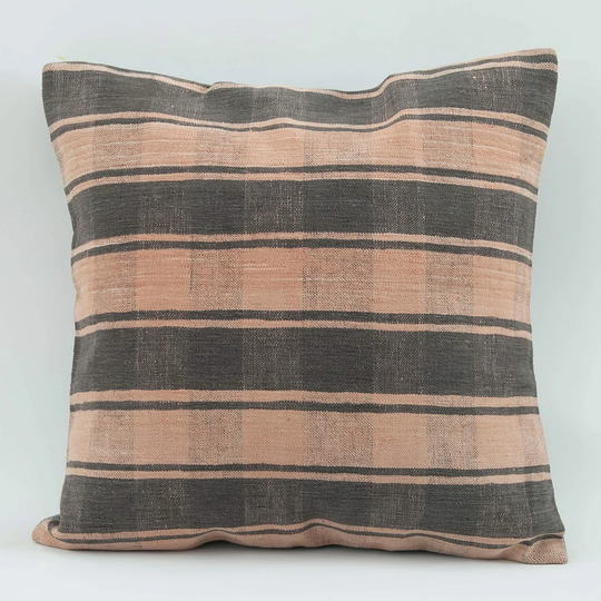 Dimas Indoor / Outdoor Striped Square Scatter Cushion Cover