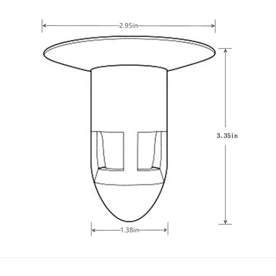 Backflow Preventer, Durable Silicone Floor Drain, Toilet Deodorant for Leaking Toilets, 2 Pack