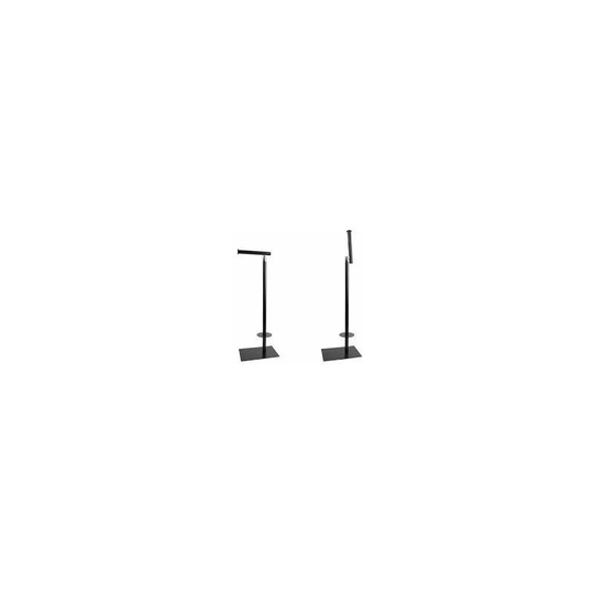 Bond Black Toilet Paper Holder - Chrome - 5656B - Black - Miller