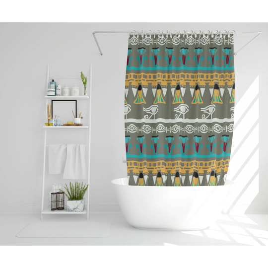 Rik Polyester Shower Curtain