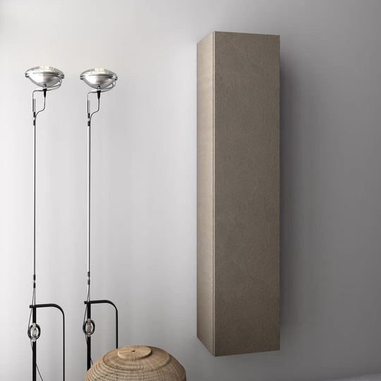 Bernice 35Cm W x 160Cm H x 32Cm D Wall Mounted Tall Bathroom Cabinet