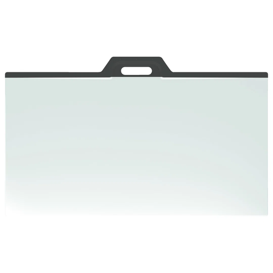Xetis 1400 x 900 mm Steel Enamel Shower Tray - Warm Grey