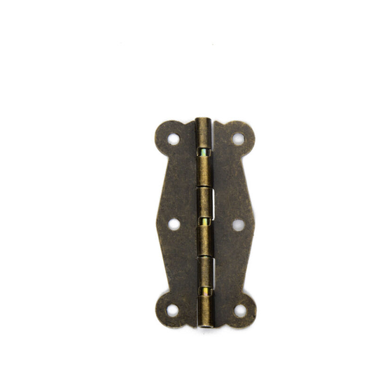 10Pcs 51x24mm Brass Vintage Butterfly Shaped Hinge Furniture Cabinet Drawer Door Hinges Hardware