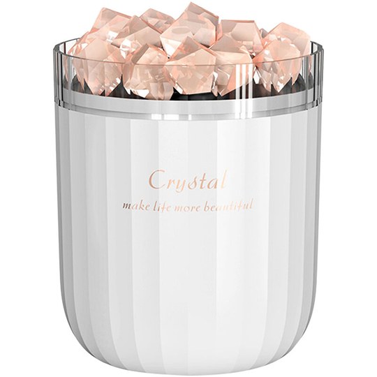 Asupermall - Crystal Salt Stone Humidifier Colorful Light Mist Humidifier Portable Quiet usb Essential Oil Diffuser Humidifier Cool Mist Air
