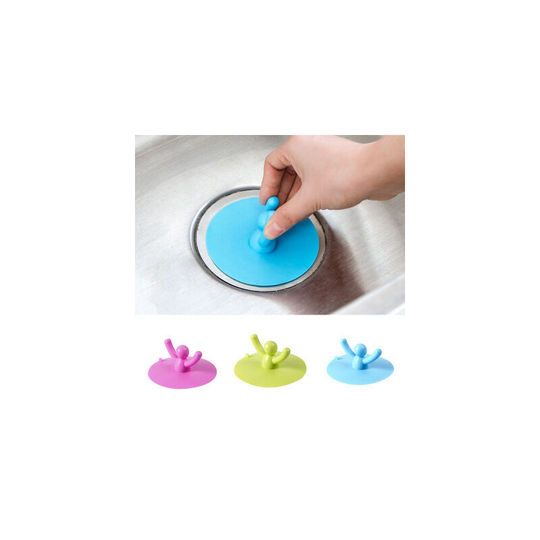 3pcs Bathtub Drain Stopper Silicone Bath Tub Drain Stopper Plug Cover, Baby Bathtub Stopper, Basin Plug, Floor Drains and Kitchen Sinks for Kitchens,