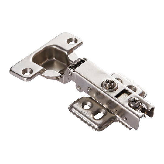 Soft Close Cabinet Door Hinges 8 Pcs 110 Degree Steel Kitchen Cabinet Cupboard Door Hinge Slow Shut Clip-On Plate 35mm for Kitchen Cabinet Cupboard