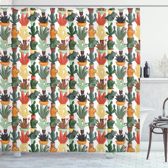 Beyonka 13 Piece Polyester Shower Curtain Set