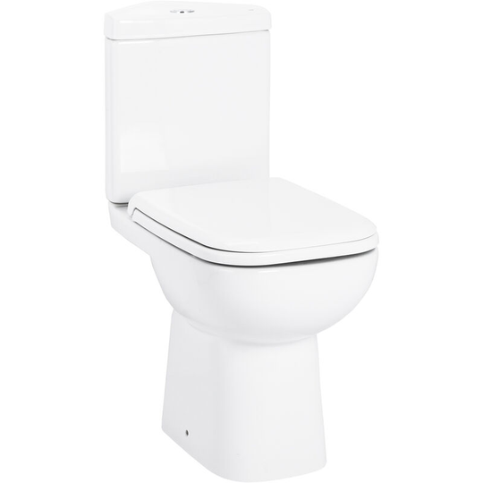 Wholesale Domestic - Forth Close Coupled Corner Toilet with Soft Close Toilet Seat