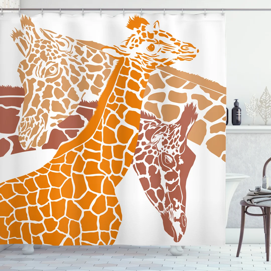 Bamidele Polyester Shower Curtain Set