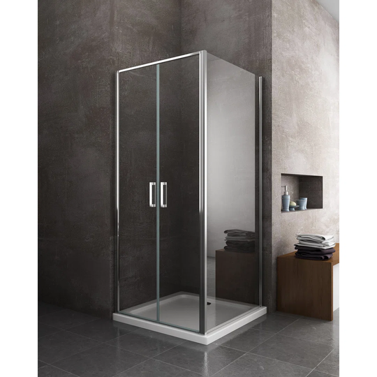 Grampp Rectangular Shower Enclosure with Tray