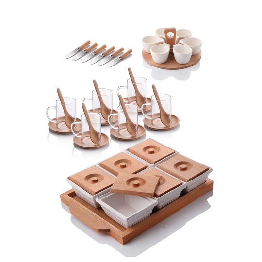 Cardella Breakfast Serving Set