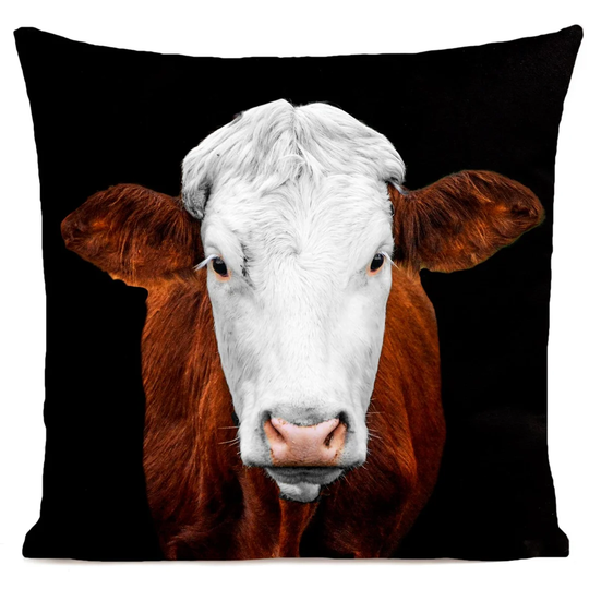 Abree Mrs Cow Cushion Cover