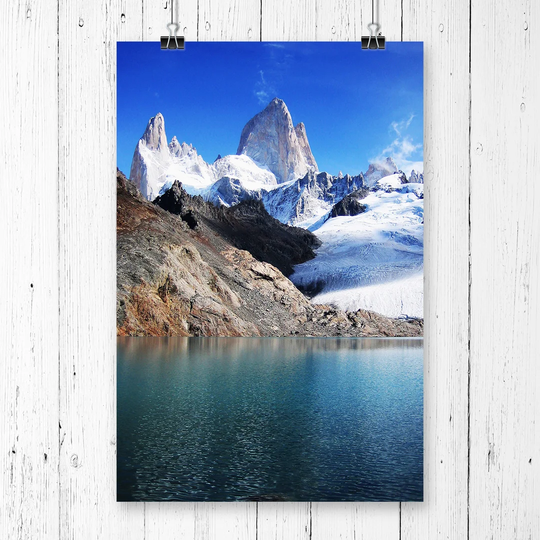 'Patagonia Argentina Glacier Landscape' Graphic Art