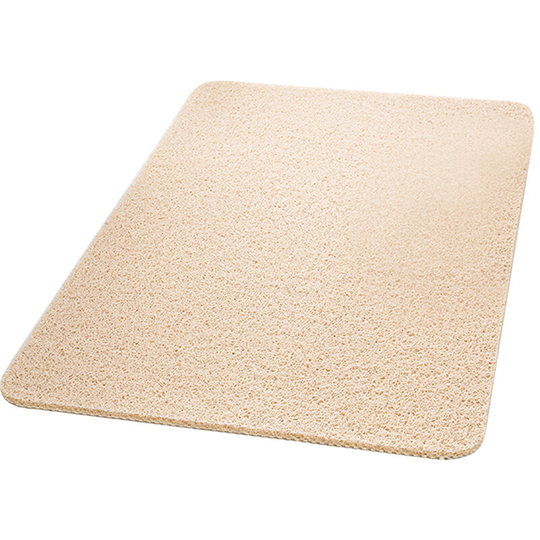 24 x 16 Inch Shower Mat Non Slip Bathtub Mat Water Absorbent Door Mat Quick Drying pvc Loofah Bathmat Machine-Washable for Bathroom Bedroom