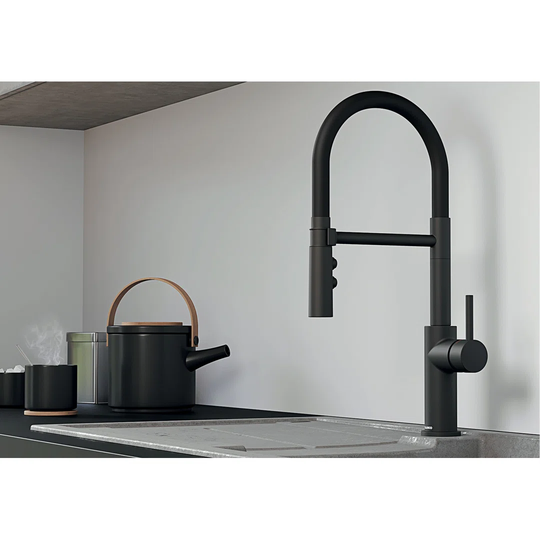 Santucci Pull Down Single Lever Monobloc Tap with Handle
