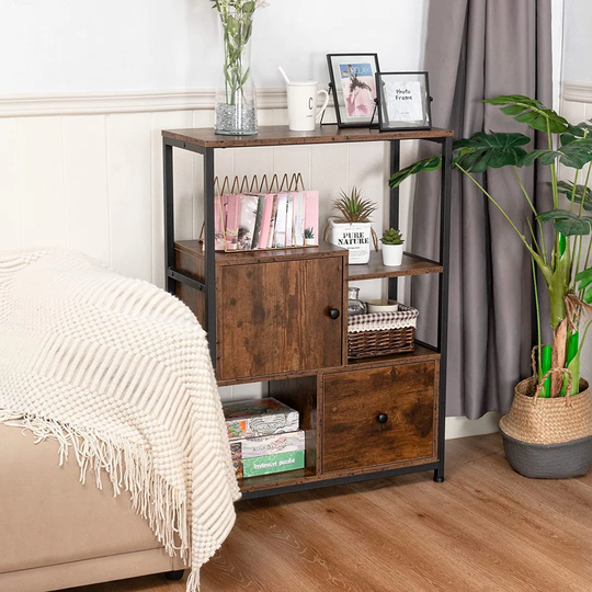Evangelia 1 -Door 1 -Drawer Storage Cabinet