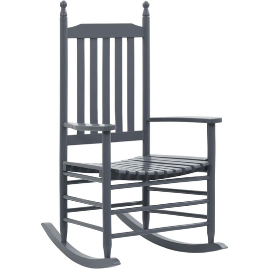Barrett Rocking Chair by August Grove Grey