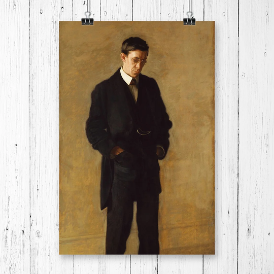 'The Thinker' by Thomas Eakins Printing Print