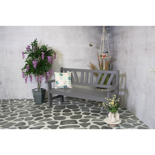 Liesl Solid Wood Traditional Bench