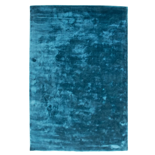 Mankiewicz Handmade Shag Turquoise Rug