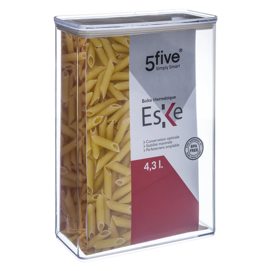 Air Tight Rectangular 4.3L Food Storage Container