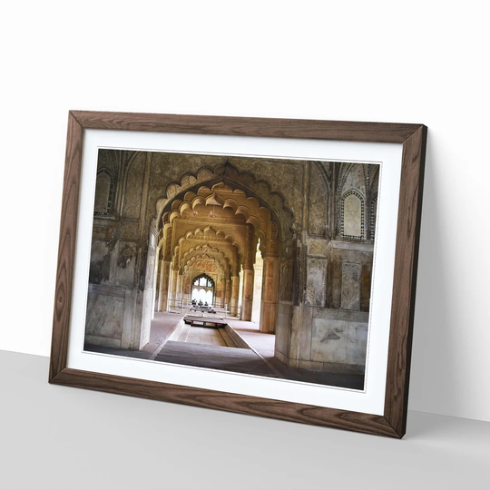 Architecture Red Fort Delhi India Framed Photographic Print