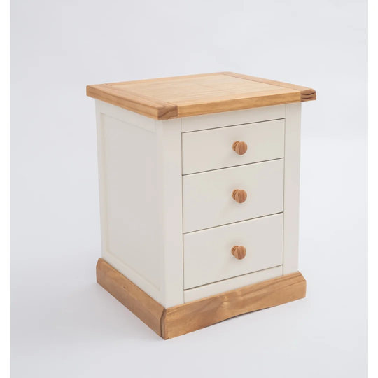Christensen 3 Drawer Bedside Table