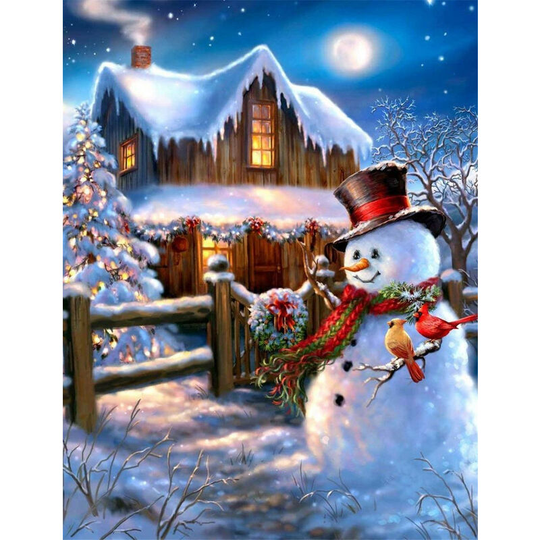 5D Christmas Diamond Painting Kits 12x16 inch G13 for Adults diy Full Drill Art Blue Daisy Bathtub Picture, Diamond Art Rhinestone Home Wall Decor