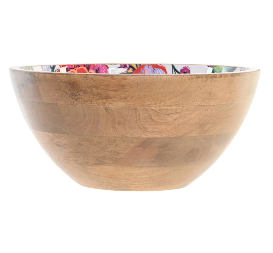 Bowl Mango 24X24x11 Enameled Multicolored