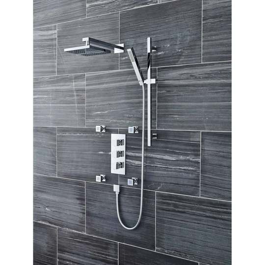 Triple Concealed Shower Valve