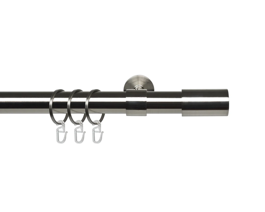 Cylinder Curtain Single Pole