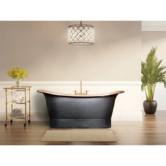 Carnamenagh 1780 mm x 780 mm Freestanding Standard Double Bathtub