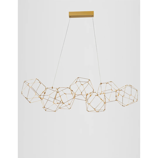 Dominga Kitchen Island Geometric LED Pendant