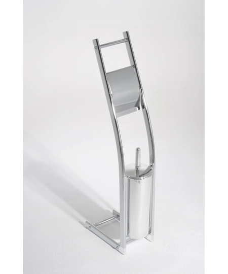 Austin Free-Standing Toilet Roll & Brush Holder
