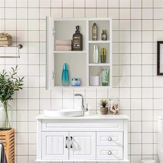 LED Bathroom Mirror Cabinet With Lights
