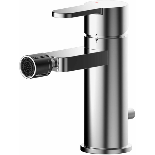 Nuie - Arvan Mono Bidet Mixer Tap with Pop-up Waste - Chrome
