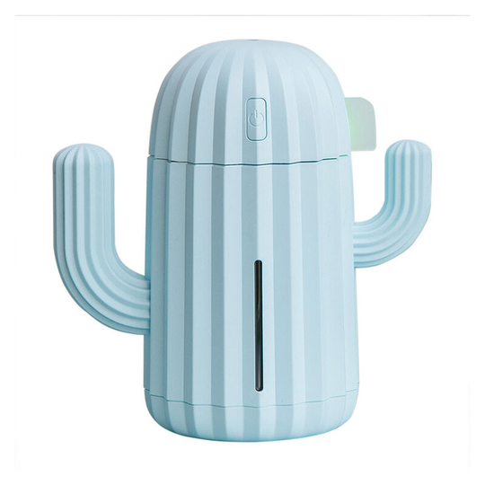 Perleraregb - Mini Portable Humidifier, Small Cool Mist usb Air Humidifier with led Night Light and 360 Degree Rotation, Personal Desktop Humidifier